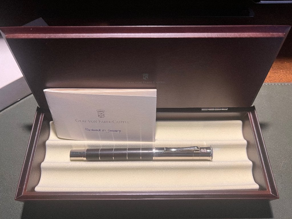 Graf von Faber Castell Anello vulpen, Verzamelen, Overige merken, Nieuw, Met doosje, Ophalen of Verzenden