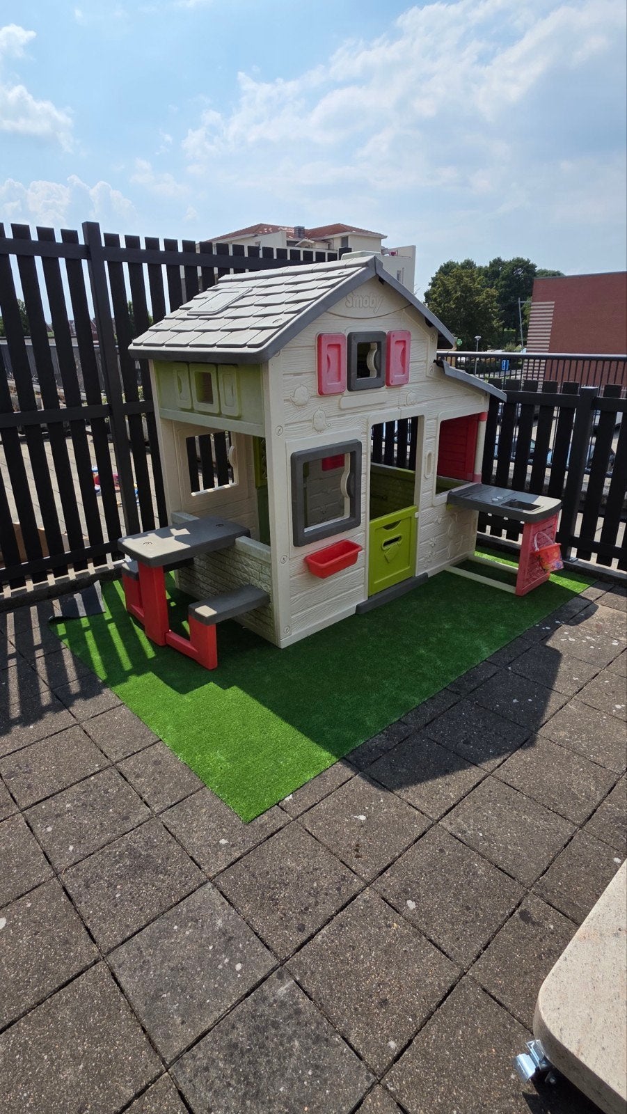 Smoby Friends House & Cuisine Speelhuisje met Keuken, Kinderen en Baby's, Ophalen of Verzenden, Gebruikt, Plastic
