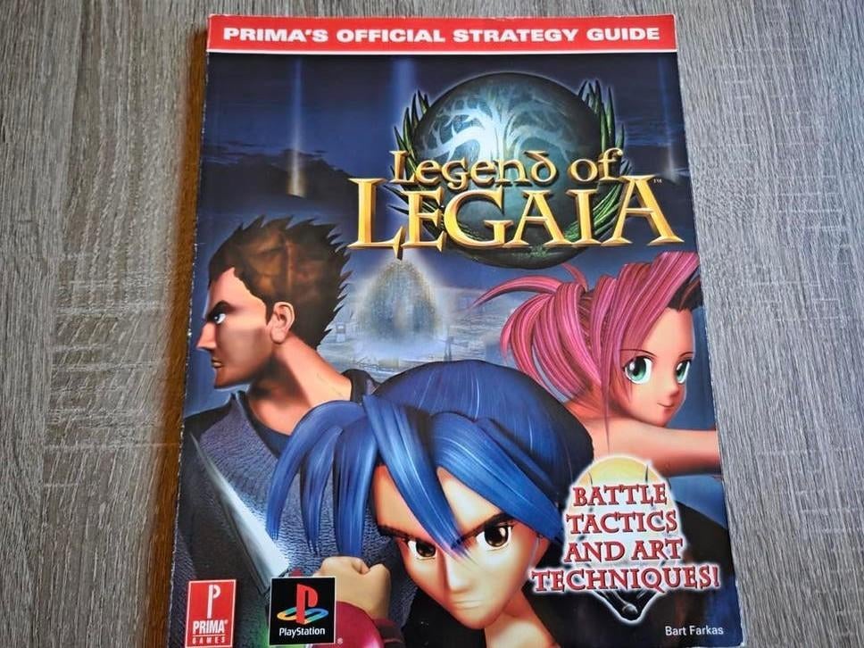 Legend of Legaia Official Strategy Guide ps1, 1 speler, Ophalen of Verzenden, Zo goed als nieuw, Role Playing Game (Rpg)