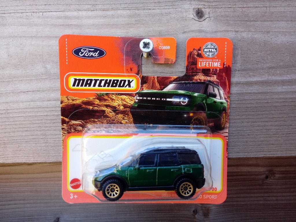 Ford Bronco Sport '22 Matchbox, Ophalen, Nieuw, Auto