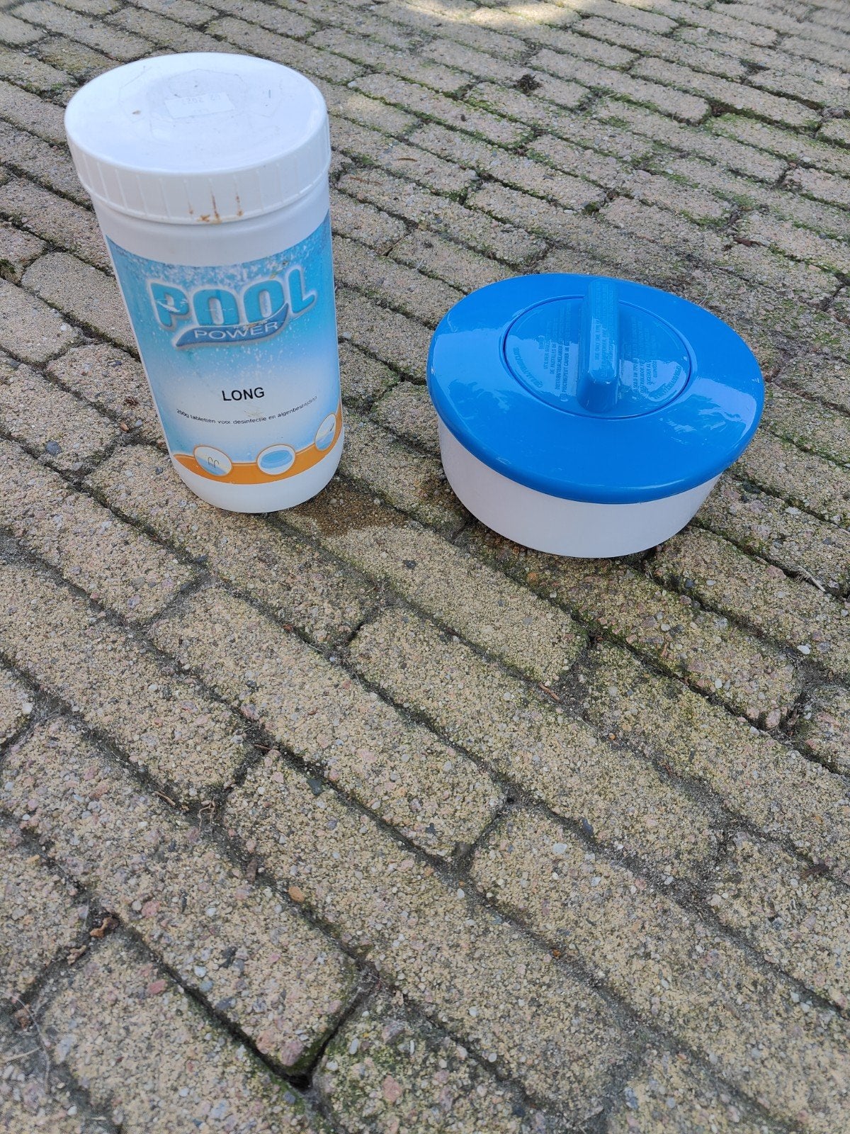 Chloor tabletten en chloor drijver voor zwembad, Ophalen, Reinigingsmiddel