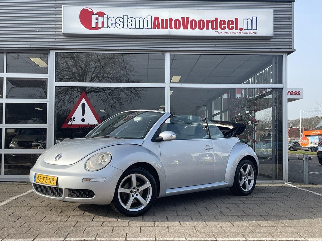 Volkswagen New Beetle Cabriolet 1.6 Highline /Cruise/Windsch, Auto's, Volkswagen, Bedrijf, Te koop, Beetle (Kever), ABS, Airbags