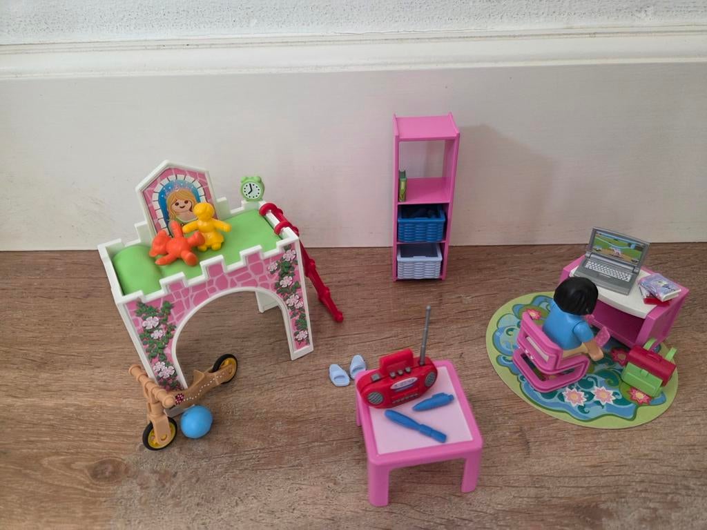Playmobil City Life 9270 Kinderkamer met hoogslaper, Ophalen of Verzenden, Zo goed als nieuw, Jongen of Meisje