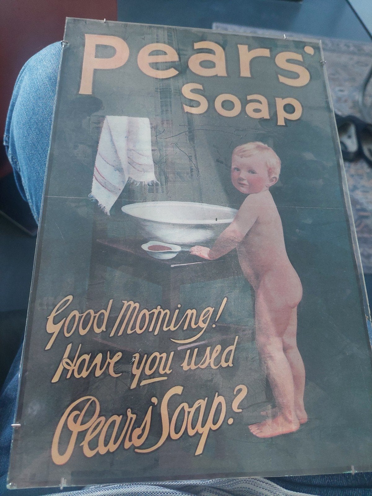 Vintage reclame plaat, Ophalen of Verzenden, Reclamebord