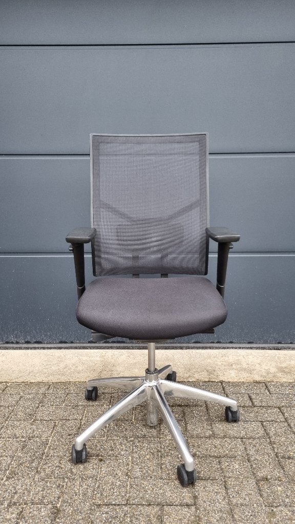Ergonomische Bureaustoel Seven Edition, Ophalen, Zwart, Zo goed als nieuw, Bureaustoel
