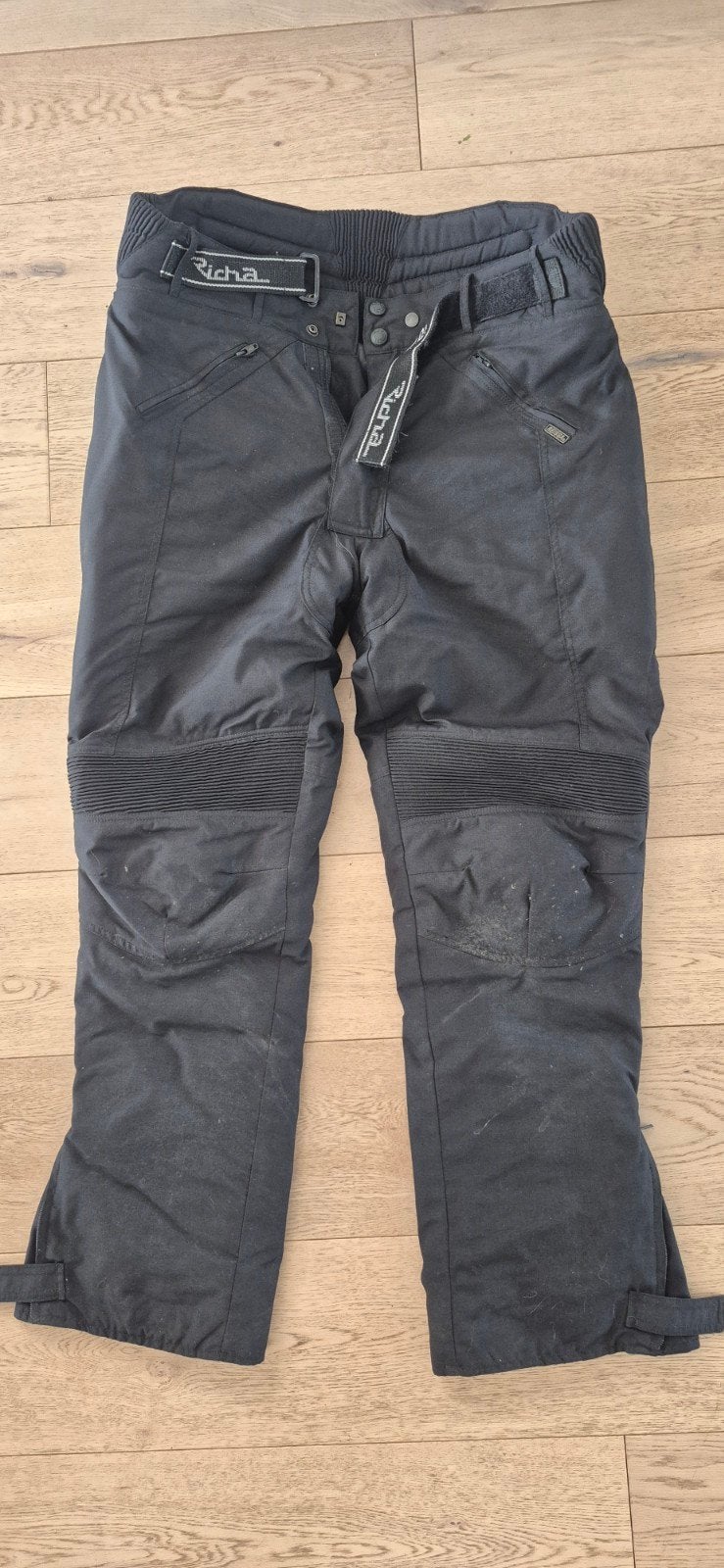 Richa Motorbroek Textiel Zwart Maat XXL (L/XL), Motoren, Kleding | Motorkleding, Broek | textiel, Heren, Tweedehands, Ophalen of Verzenden
