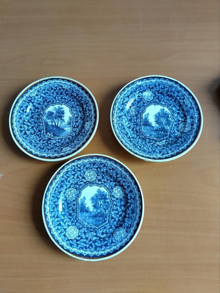 3 kleine bordjes Villeroy en Boch Flamand, Antiek en Kunst, Ophalen of Verzenden