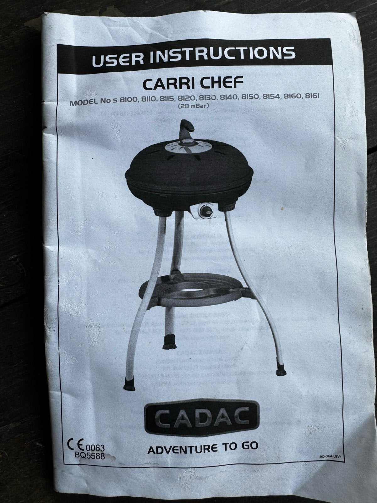 Cadac Carri Chef 2 BBQ met diverse accessoires, Ophalen, Gebruikt