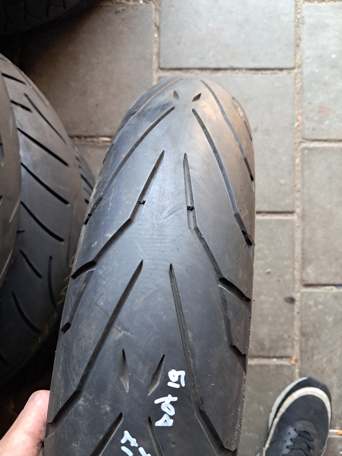 Motorband 120/70/17, Motoren, Ophalen