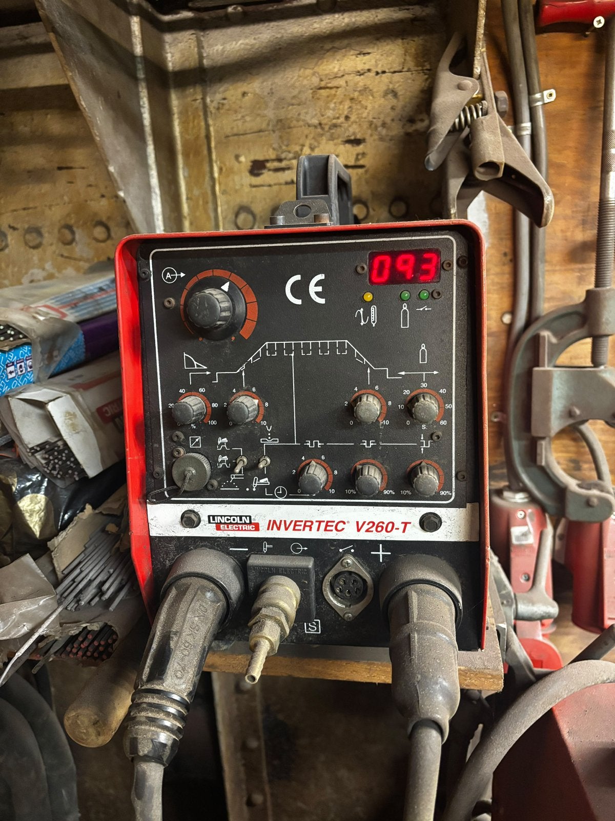 Lincoln invertec V260-TLasapparaat, Ophalen, Gebruikt, 250 ampère of meer, Inverter