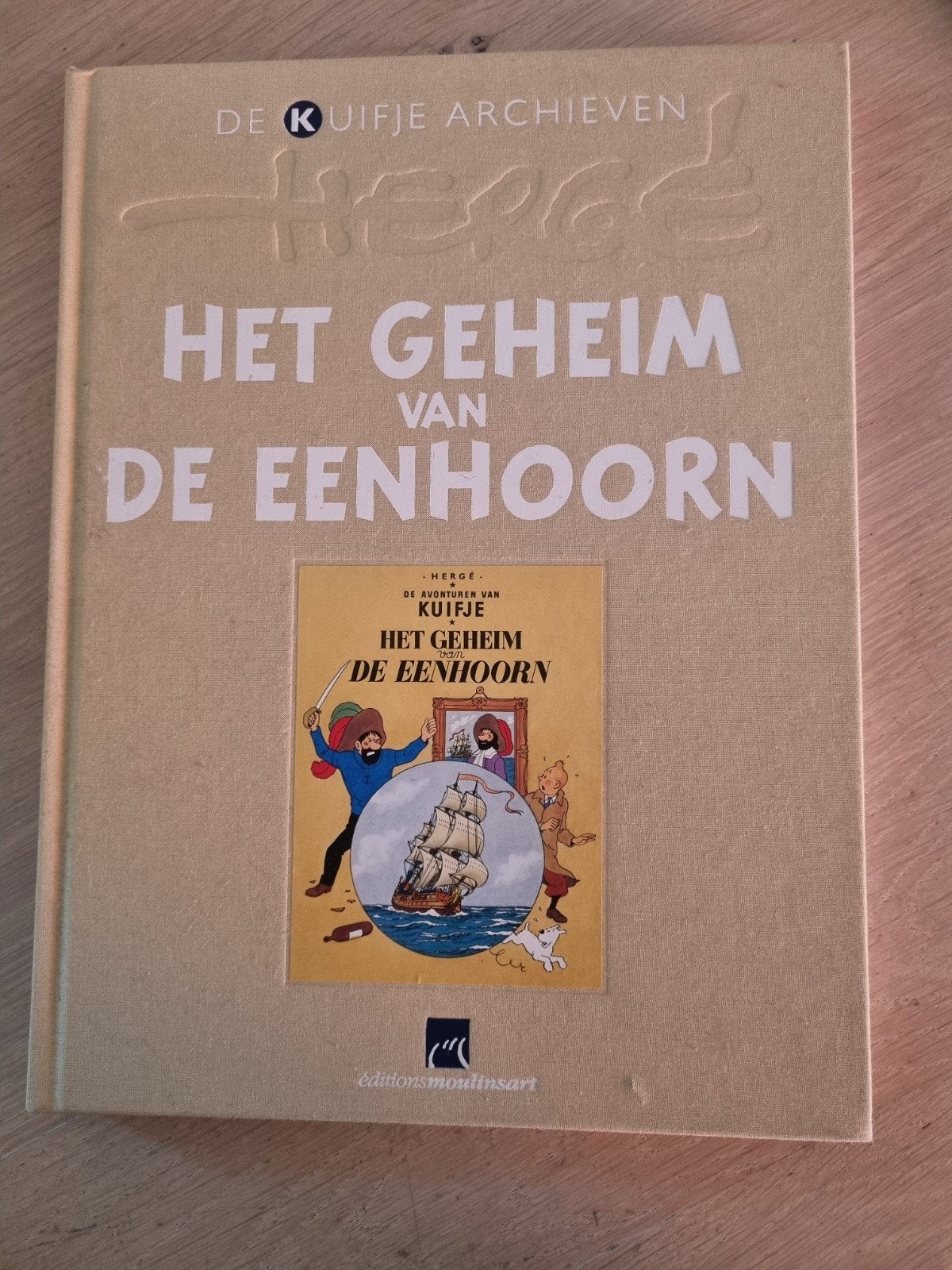 Kuifje Archieven: Het Geheim van de Eenhoorn, Boeken, Ophalen of Verzenden