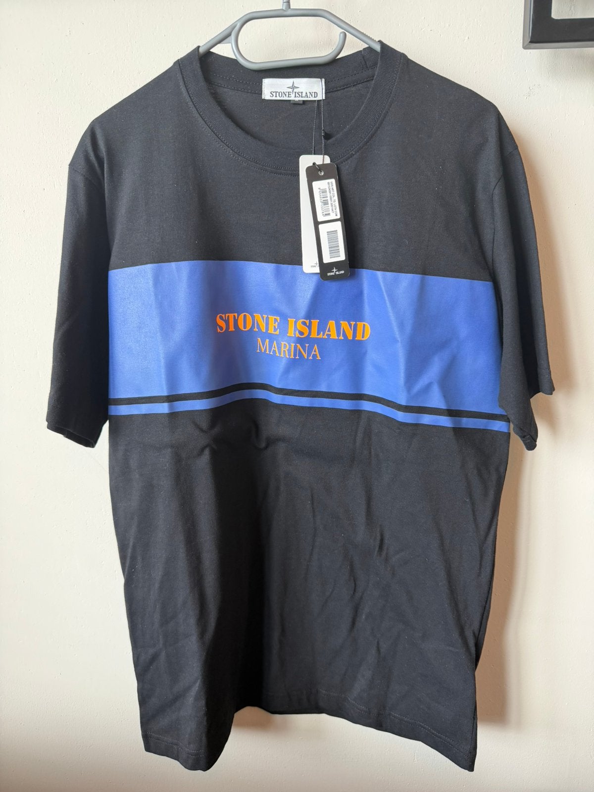 Stone Island T-shirt, Ophalen of Verzenden, Nieuw, Maat 52/54 (L), Zwart