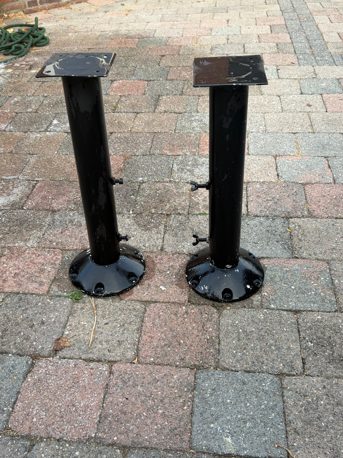 Stoelpoten voor bootstoelen - 60,5 cm hoog, niet verstelbaar, Ophalen of Verzenden, Gebruikt, Overige typen