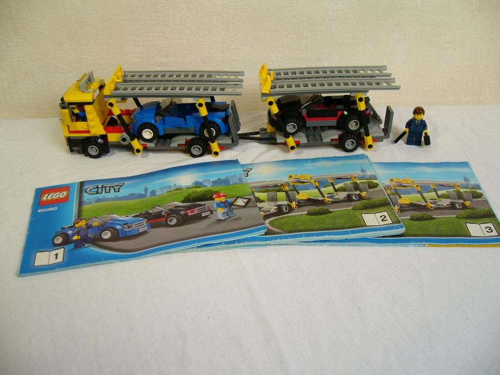 Lego City 60060 Auto Transporter, Ophalen of Verzenden, Complete set, City, Gebruikt