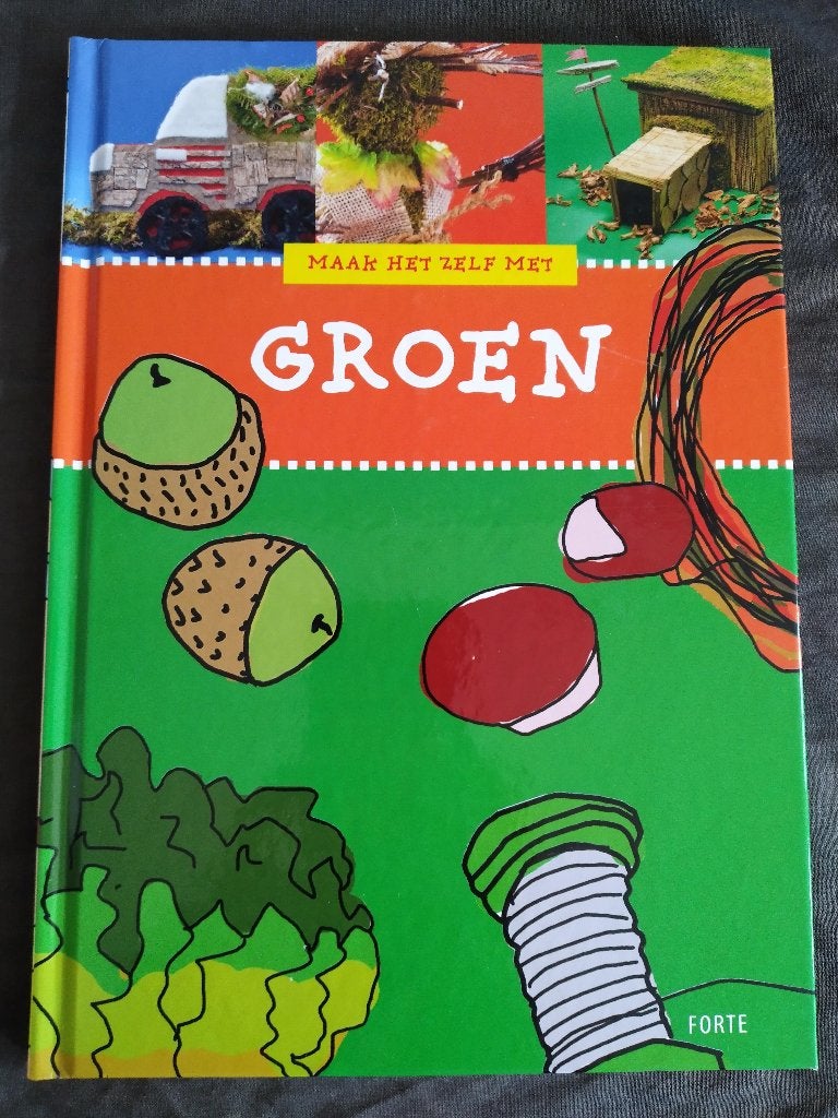 Maak het zelf met groen, Ophalen of Verzenden, Zo goed als nieuw, Overige onderwerpen, Geschikt voor kinderen