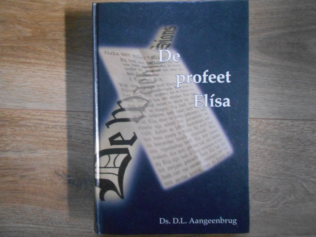 Ds. D.L. Aangeenbrug De profeet Elisa, Boeken, Ophalen of Verzenden, Zo goed als nieuw