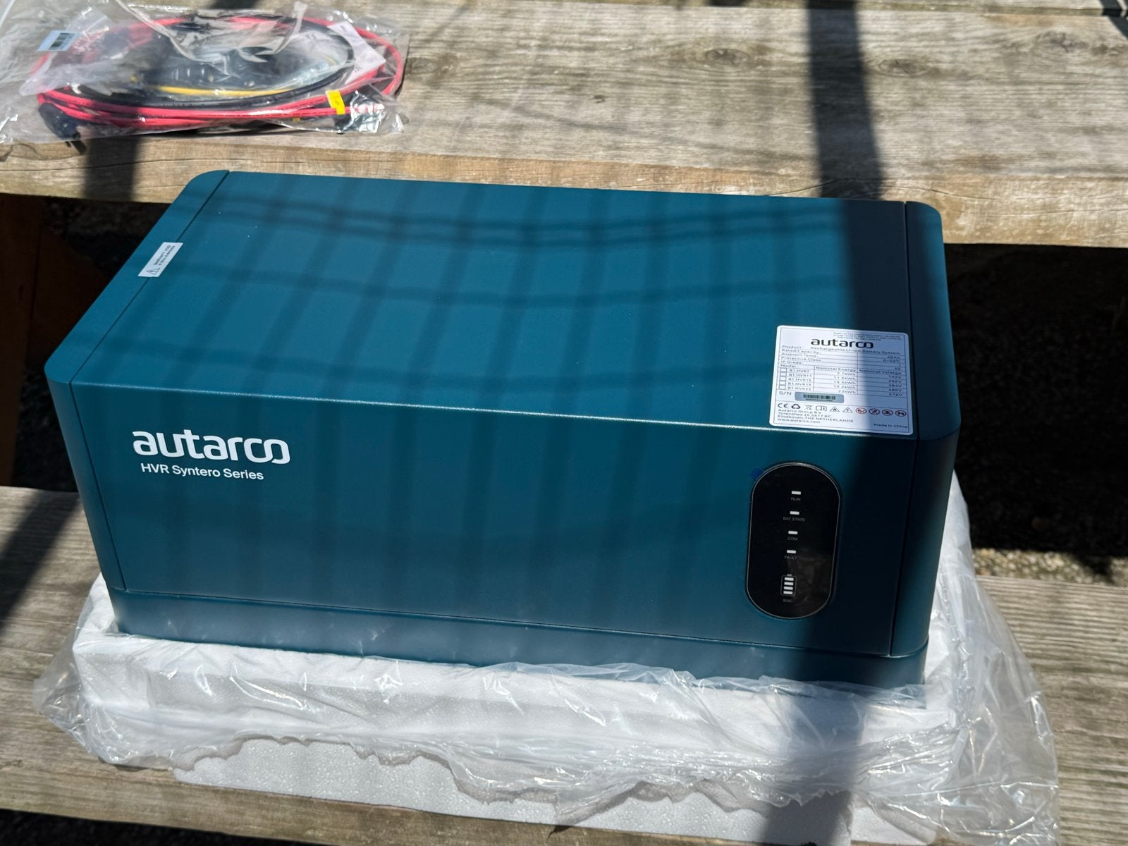 4x Autarco HVR Syntero Serie Li-ion Accusysteem (Nieuw), Ophalen, Nieuw, Compleet systeem, 200 wattpiek of meer