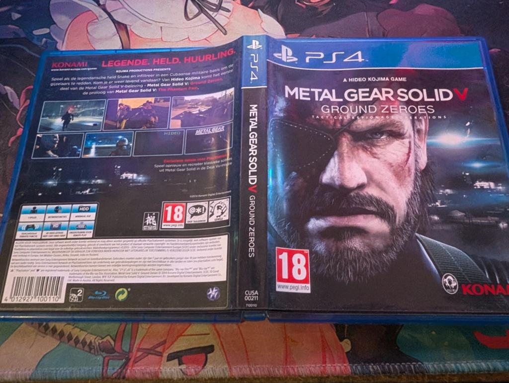 Metal Gear Solid V: Ground Zeroes PS4 - Zo goed als nieuw, Avontuur en Actie, Vanaf 18 jaar, 1 speler, Ophalen of Verzenden