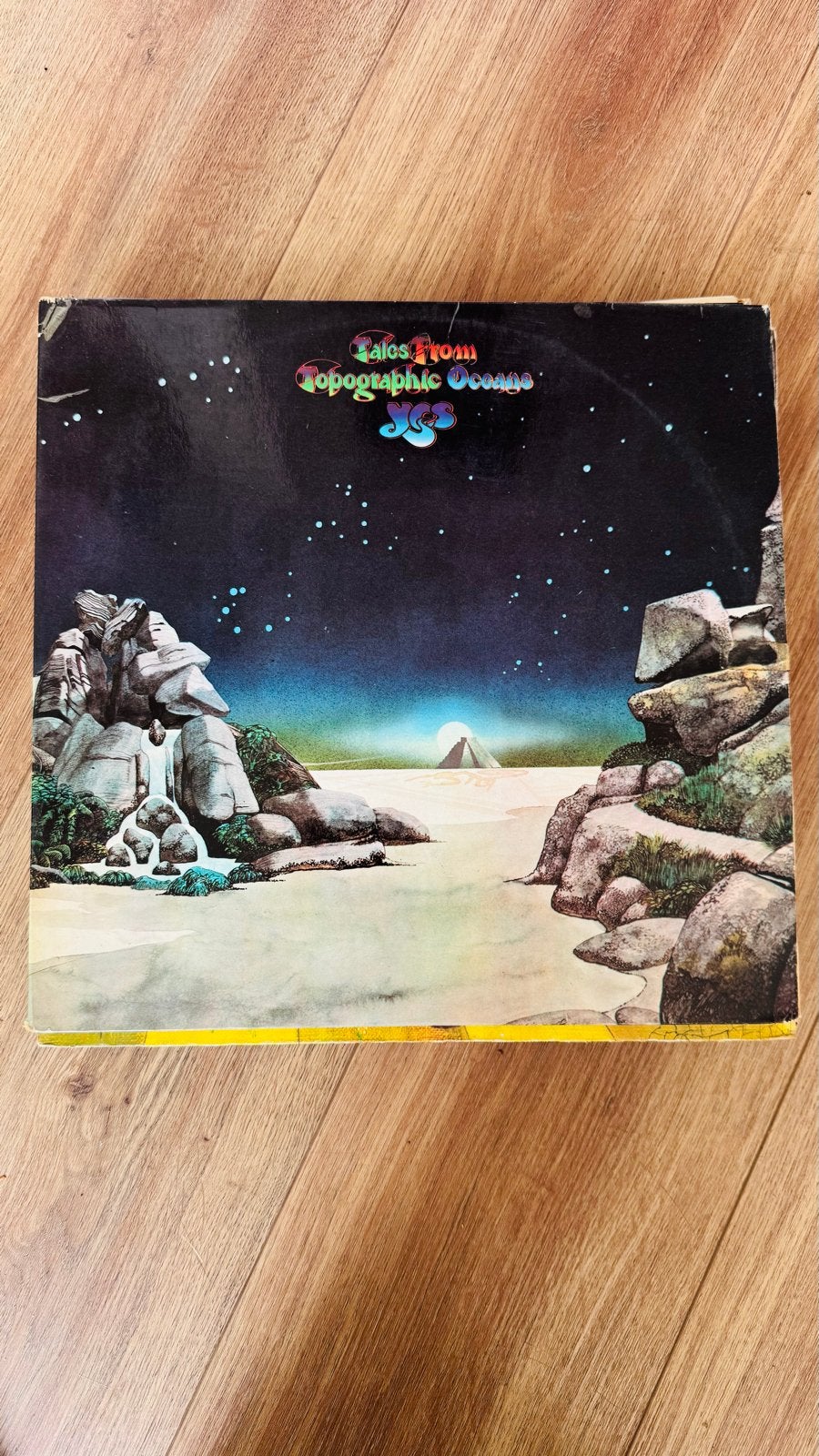 Yes - Tales from Topographic Oceans (Dubbel-LP), Ophalen of Verzenden, 12 inch, Dubbel-LP, Progressive Rock