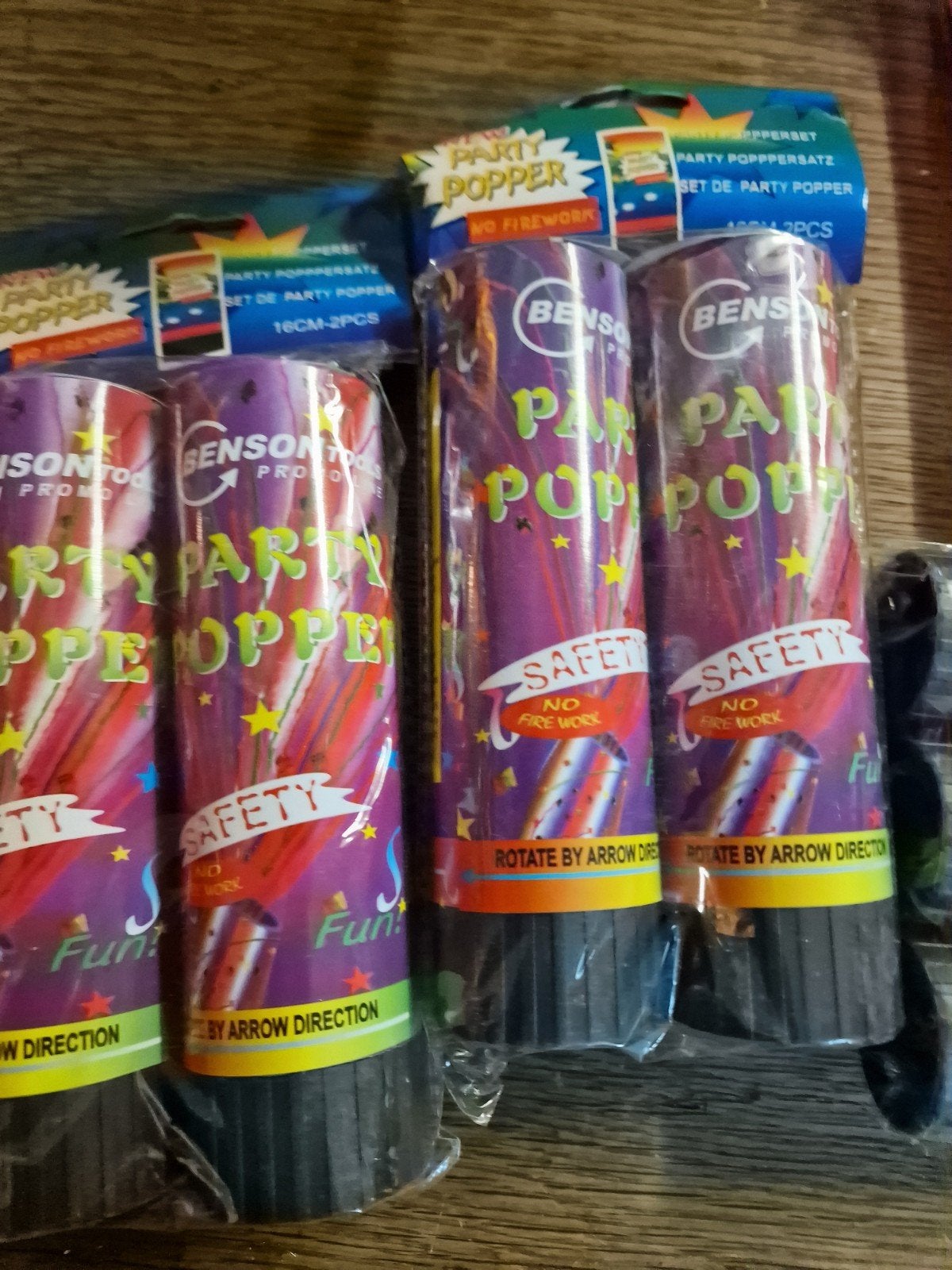 Party Poppers - Feestelijke Confetti Knalbuizen, Ophalen of Verzenden, Nieuw, Feestartikel, Verjaardag