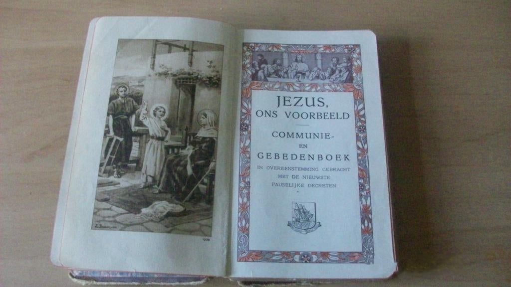 Communie- en gebedenboek, 1935, Antiek en Kunst, Ophalen of Verzenden