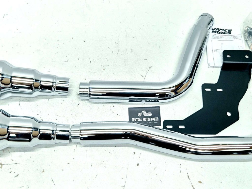 Chromen Hi-Output Grenades uitlaat Softail 1984-2017, Niet ingevuld, Nieuw, Ophalen of Verzenden, Niet ingevuld