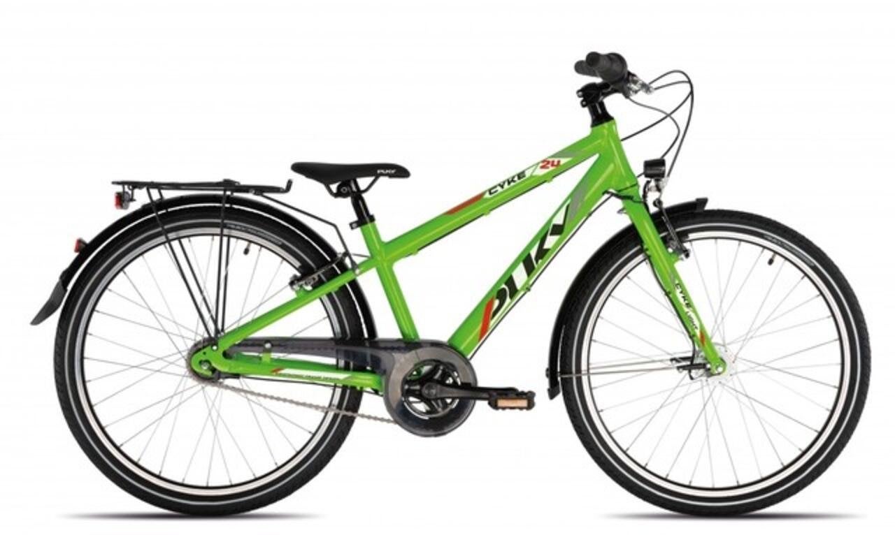 Puky Cyke 24-7 alu light 24 inch kinderfiets, Velgrem, Versnellingen, Minder dan 49 cm, Zo goed als nieuw