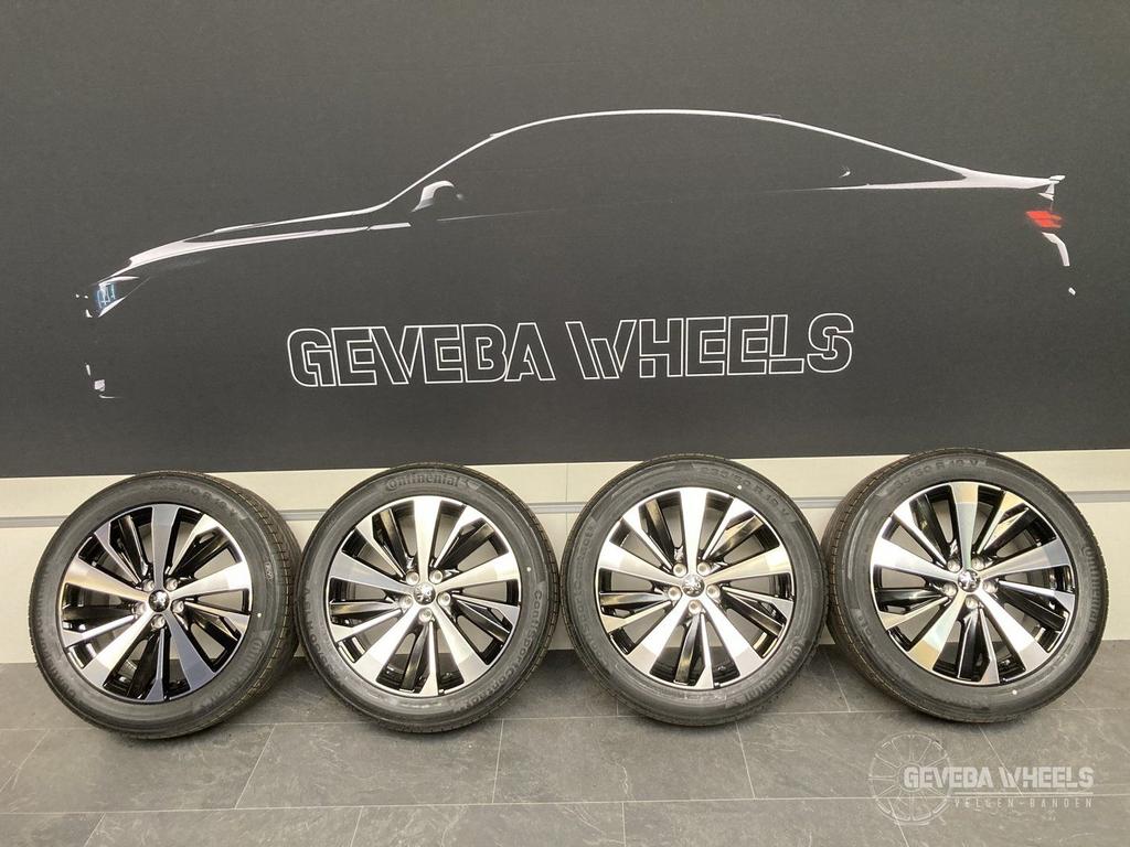 19” originele Peugeot 3008 / 5008 velgen + banden DEMO 5x108, Auto-onderdelen, Banden en Velgen, 19 inch, Gebruikt, -, -