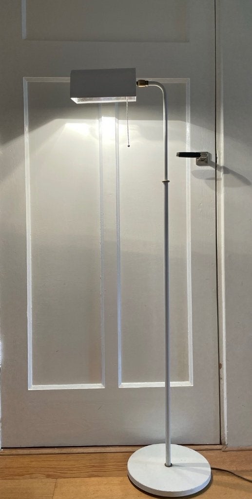 Apothekerslamp vintage leeslamp staande lamp OMI Koch & Lowy, Ophalen, Gebruikt, 100 tot 150 cm, Vintage klassiek