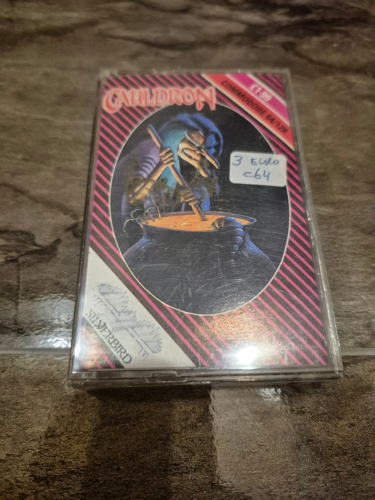 Commodore 64/128 spel: Cauldron (Silverbird), Spelcomputers en Games, Games | Overige, Ophalen of Verzenden