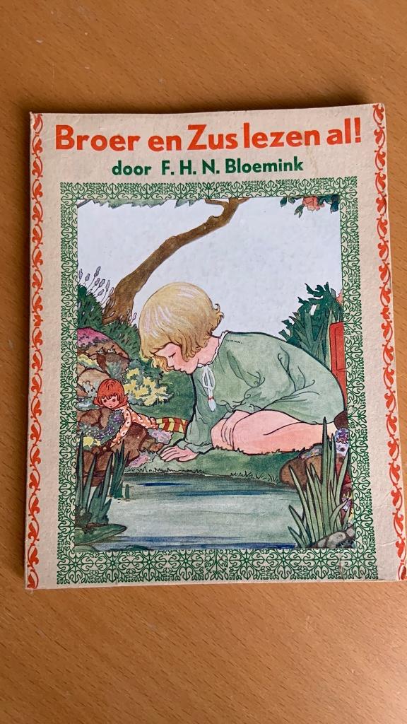 Broer en zus lezen al! - F.H.N. Bloemink, Ophalen of Verzenden, Zo goed als nieuw, Fictie algemeen