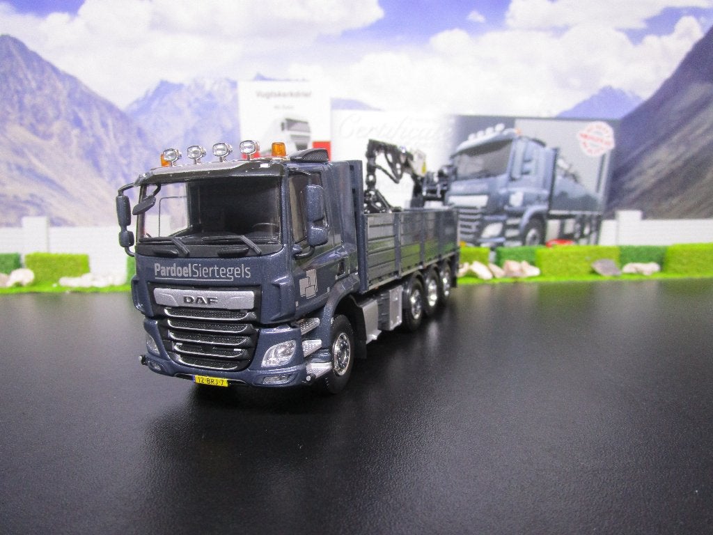 tekno 83031 daf cf day cab 8x2 pardoel siertegels velddriel