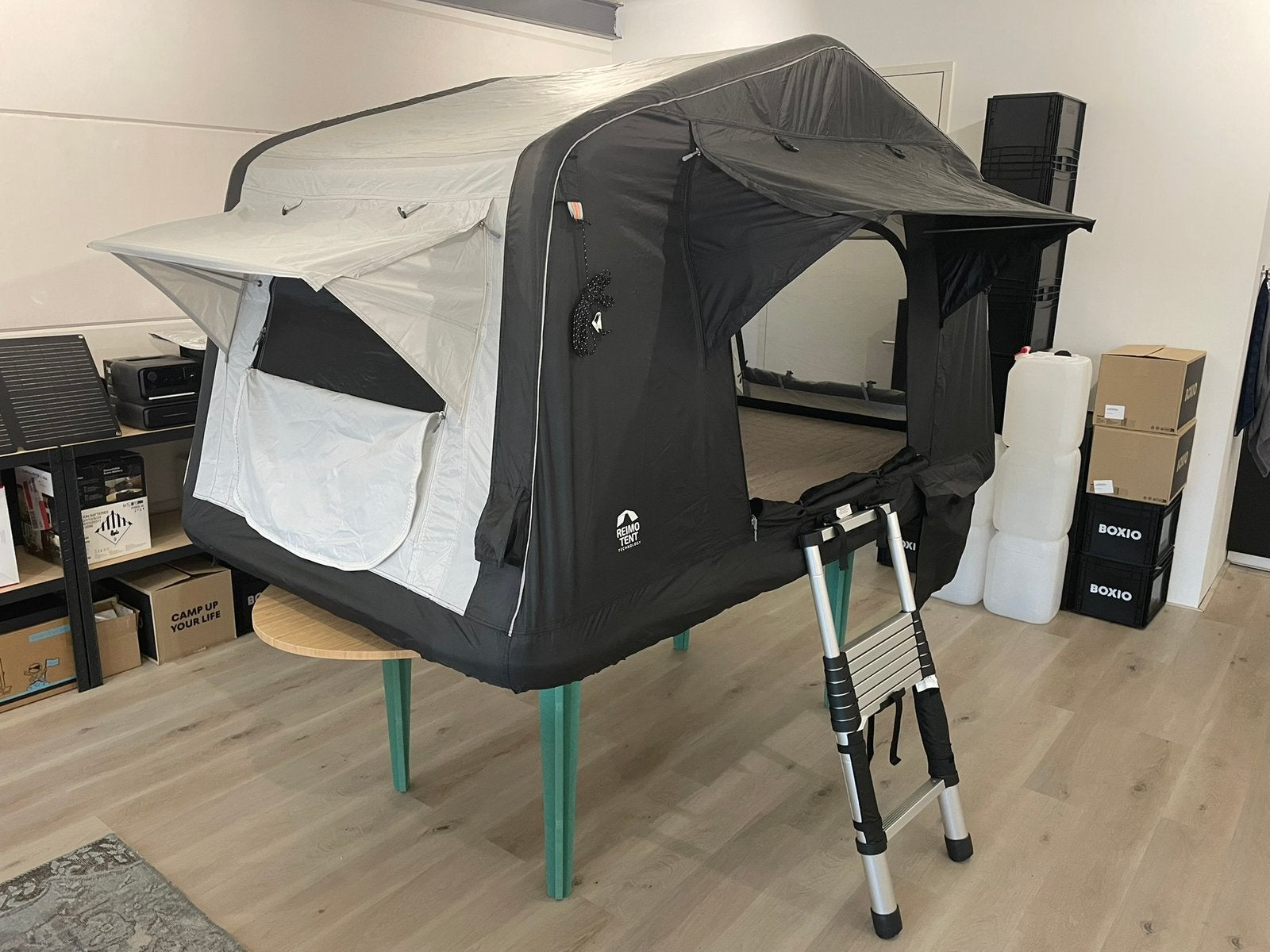Reimo BENDIGO daktent (opblaasbaar), Caravans en Kamperen, Ophalen, Zo goed als nieuw, Tot en met 2