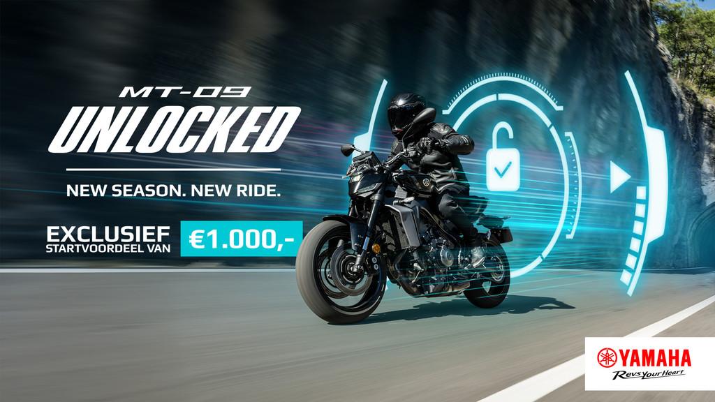 Yamaha MT-09 ABS 35 KW (bj 2026), Motoren, Motoren | Yamaha, Bedrijf, Naked bike, 12 t/m 35 kW, ABS, LED Verlichting, Quickshifter