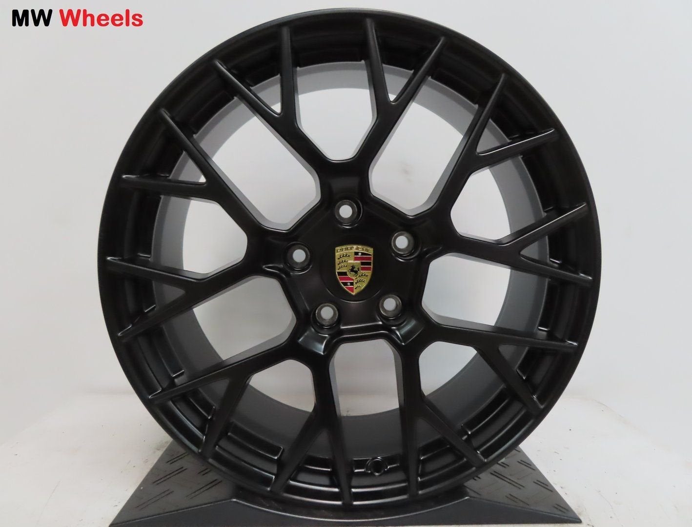 Originele Porsche 911 992.1 RS Spyder 21 inch velgen zwart, Velg(en), -, -, Nieuw