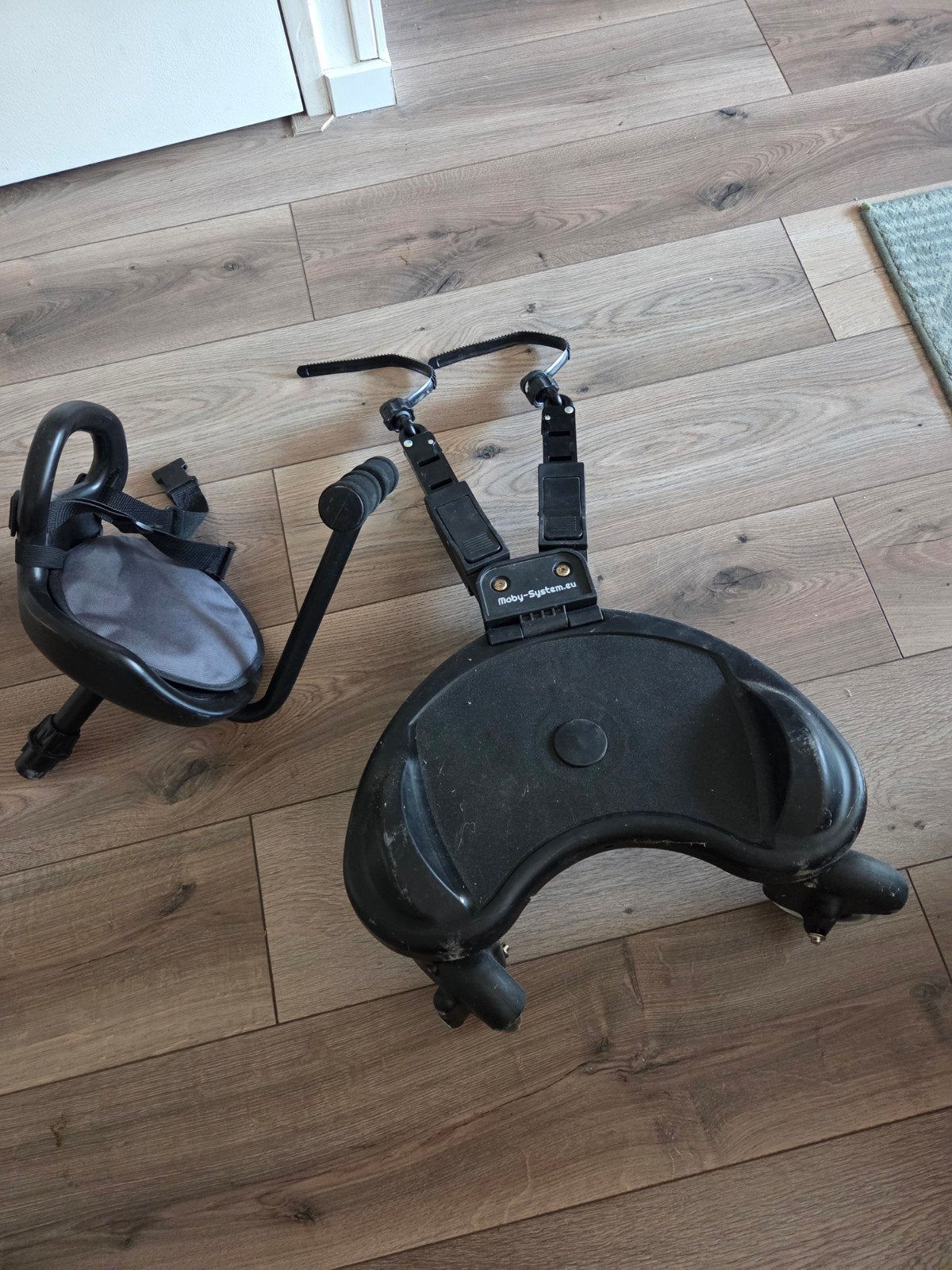 Moby-System Meerijdplankje met zitje, Ophalen of Verzenden, Gebruikt, Kinderwagen, Overige merken