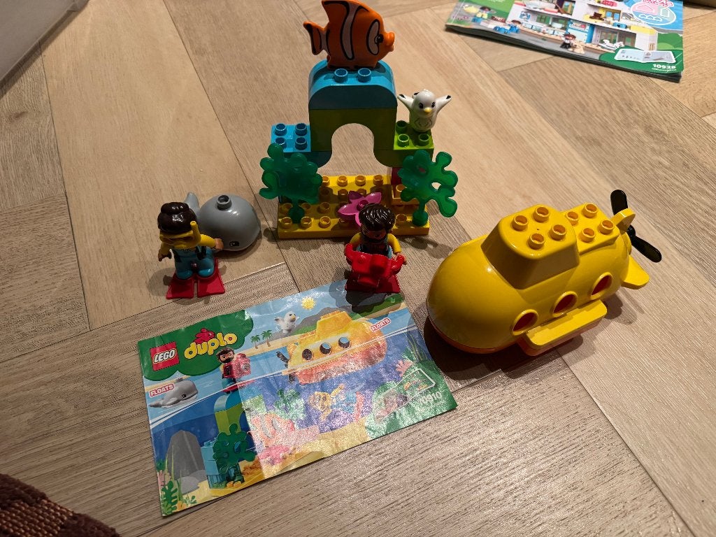 duplo avontuur met ondezeeér 10910, Gebruikt, Ophalen of Verzenden, Compleet, Duplo