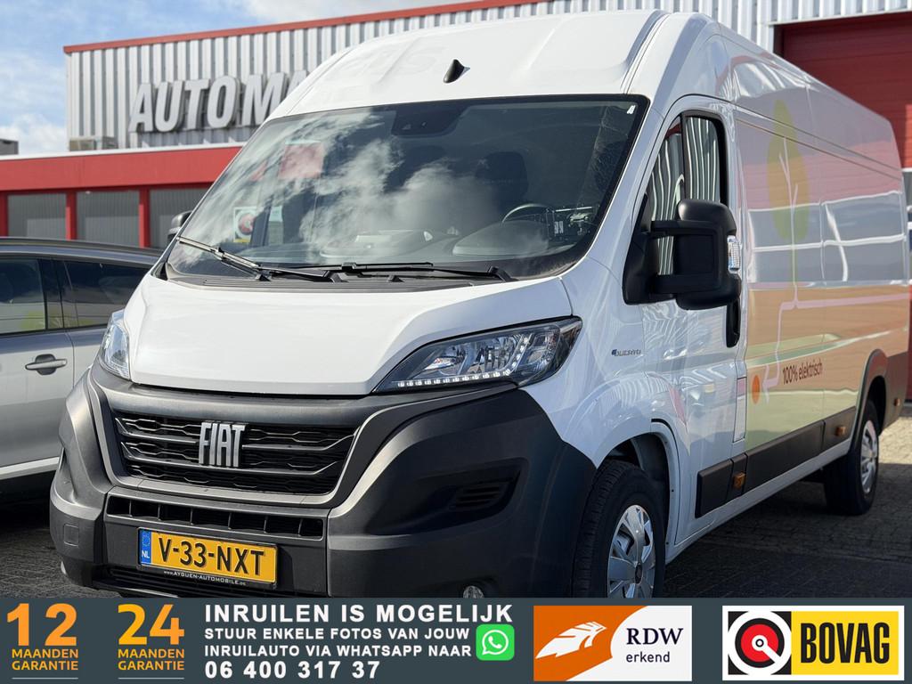 Fiat E-Ducato 3.5T L4H3 47 kWh - NIEUWSTAAT, Stof, Geïmporteerd, 3 stoelen, 47 kWh