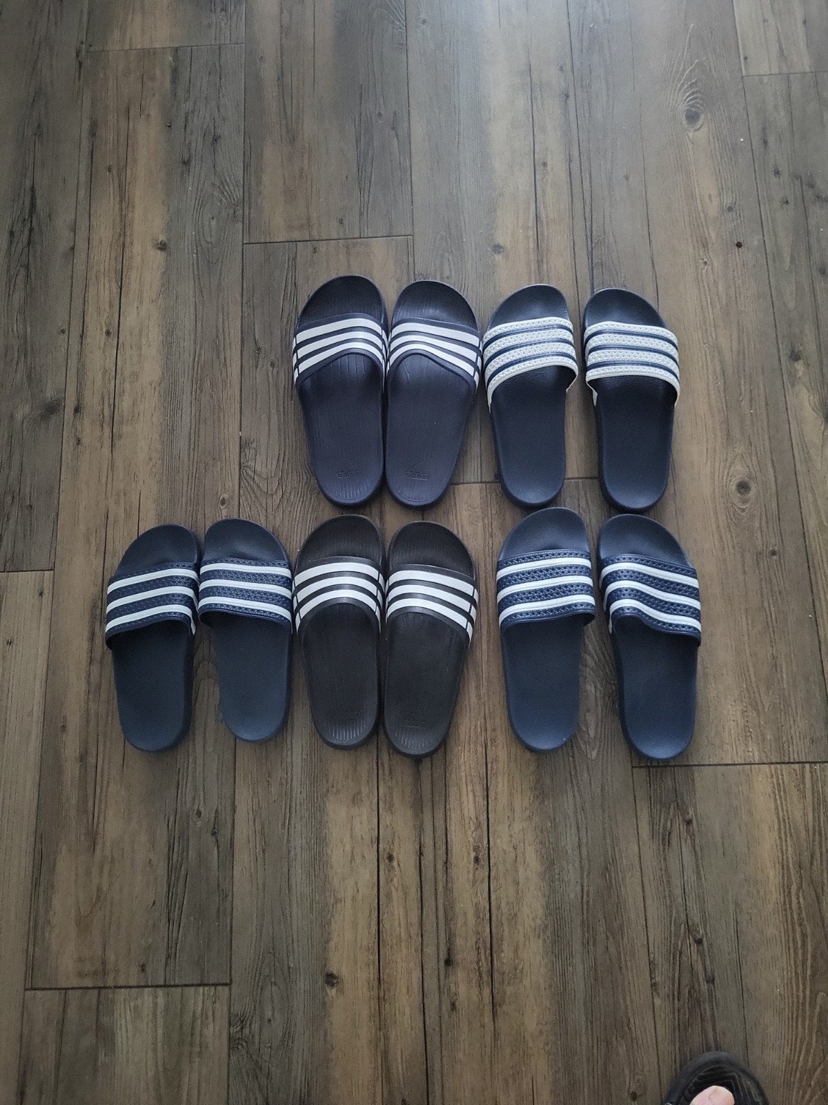 Adidas slippers - Diverse maten en kleuren 5 paar, Slippers, Blauw, Ophalen of Verzenden, Adidas