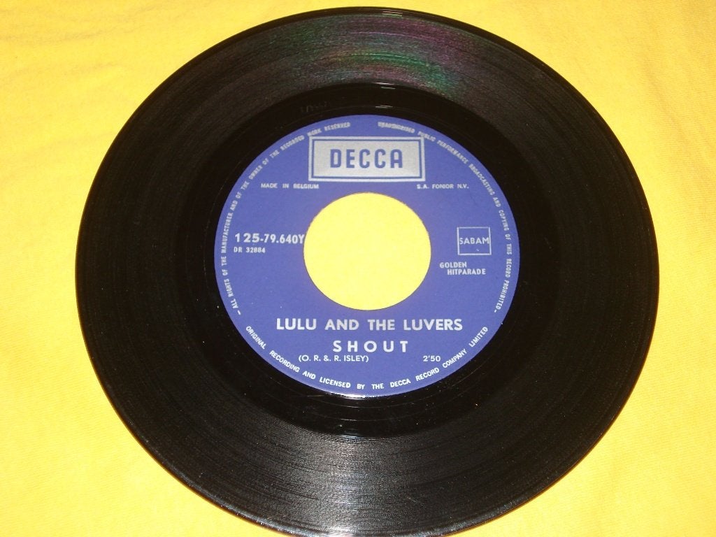 Lulu & the Lovers     Shout     Orgineel, Cd's en Dvd's, Vinyl Singles, Originele persing, Ophalen of Verzenden, Zo goed als nieuw
