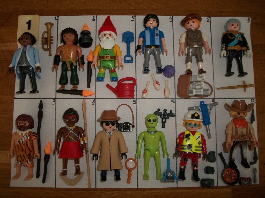 Figures serie 26 / figuren / poppetjes / gangster / kabouter, Ophalen of Verzenden, Nieuw, Complete set, Figuren