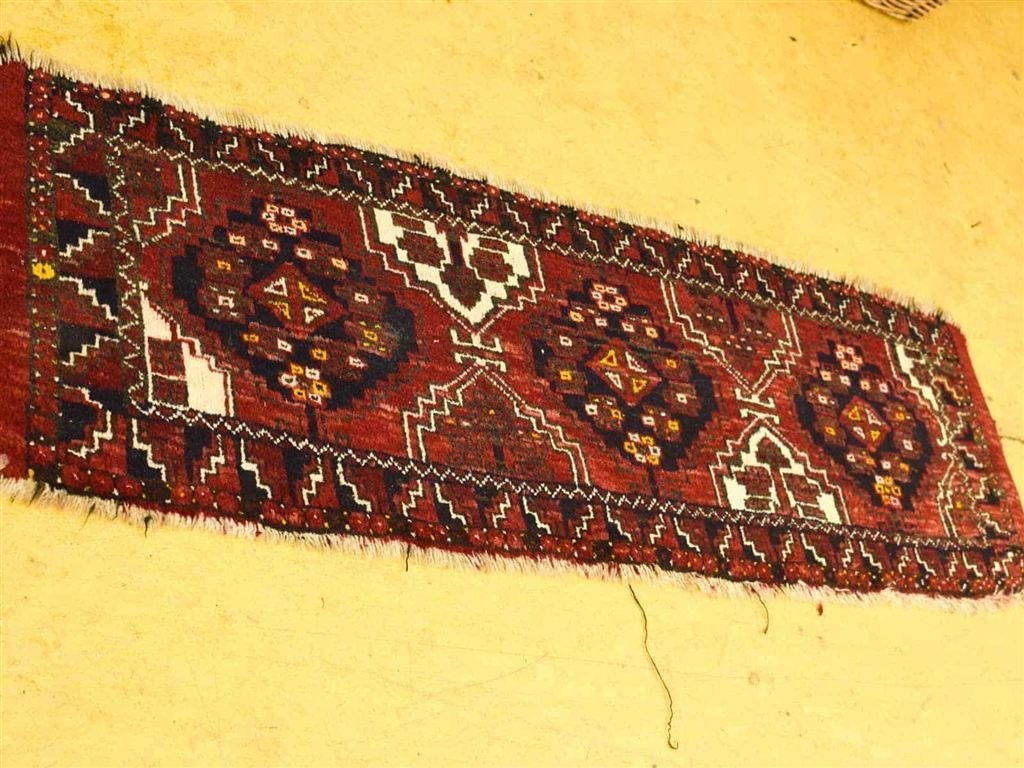 Tapijt / loper 53737, Gebruikt, 200 cm of meer, Rechthoekig, Rood