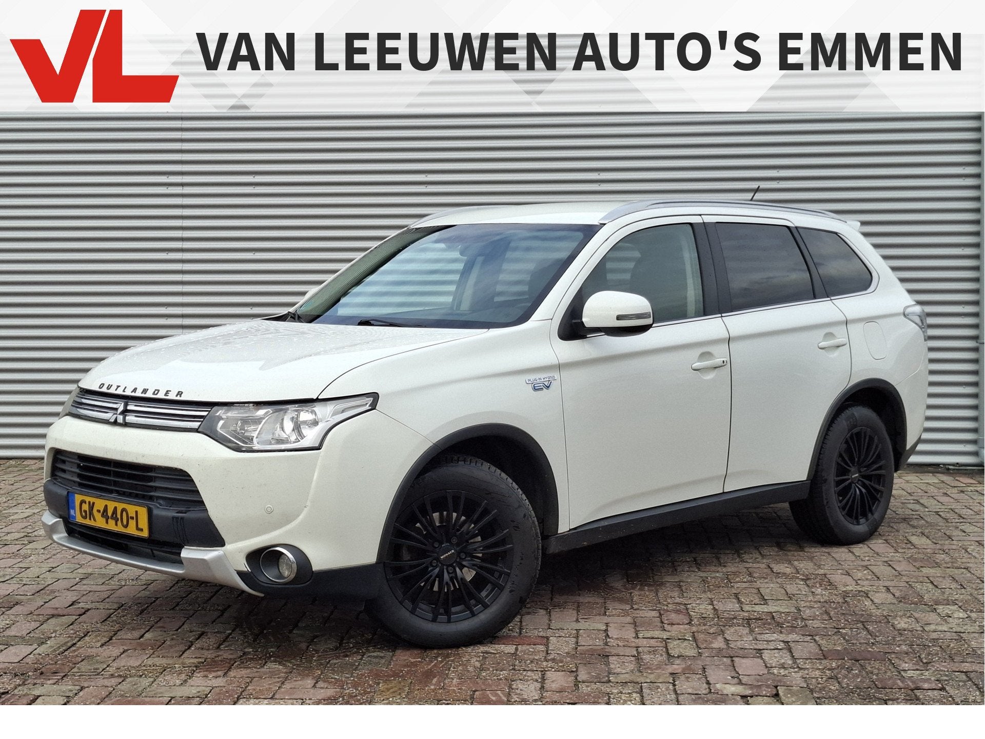 Mitsubishi Outlander 2.0 PHEV Business Edition X-Line | Nieu, Auto's, Automaat, 4 cilinders, Wit, Bedrijf