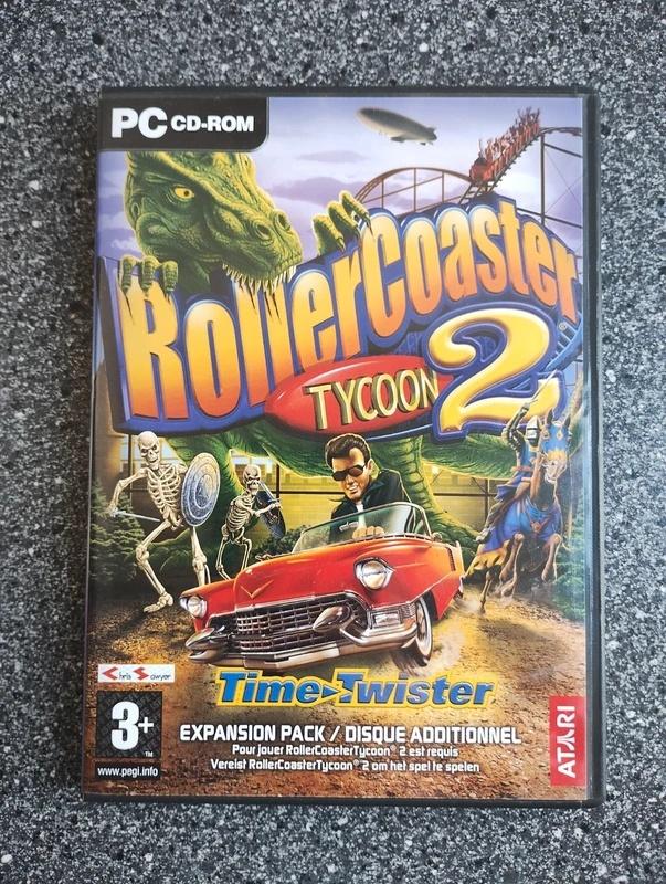 Rollercoaster Tycoon 2 Time Twister, Spelcomputers en Games, Games | Pc, Verzenden, 1 speler, Zo goed als nieuw, Vanaf 3 jaar