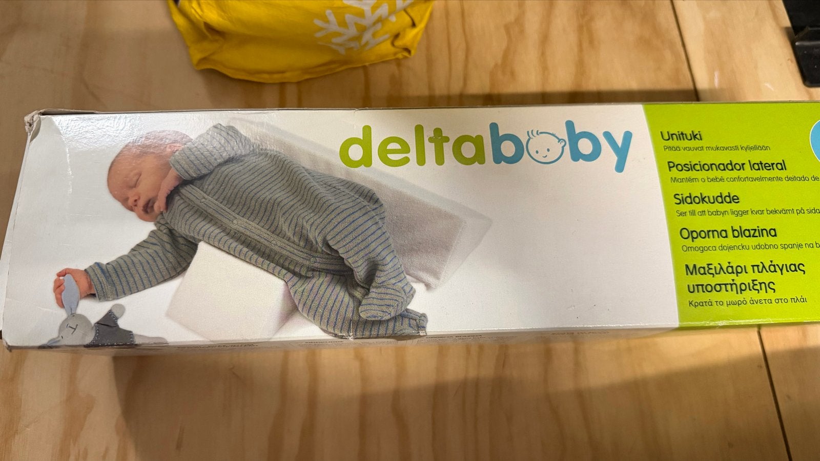 Deltababy zijligkussen - voor veilige slaaphouding baby, Kinderen en Baby's, Ophalen of Verzenden, Zo goed als nieuw