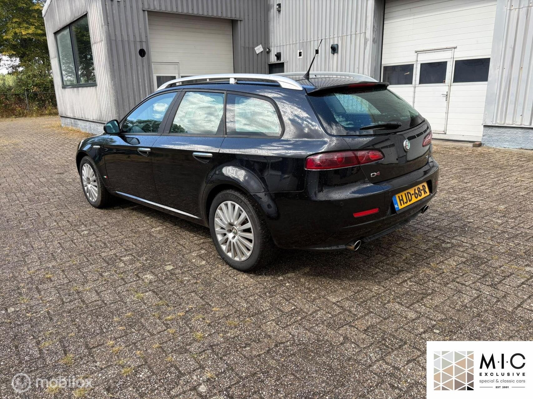 Alfa 159 3.2 JTS Q4 Q-tronic Distinctive | 126.000 km, Auto's, Alfa Romeo, Automaat, 3195 cc, Gebruikt, Zwart