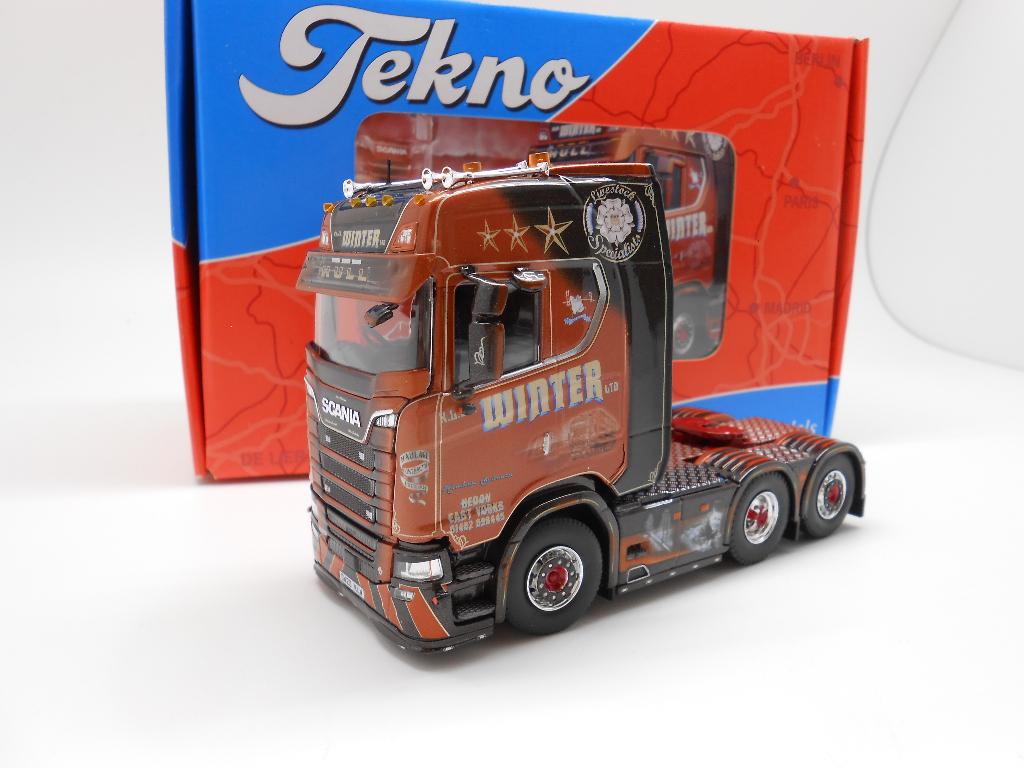 Tekno Scania Winter, Ophalen of Verzenden, Nieuw, Bus of Vrachtwagen, Tekno