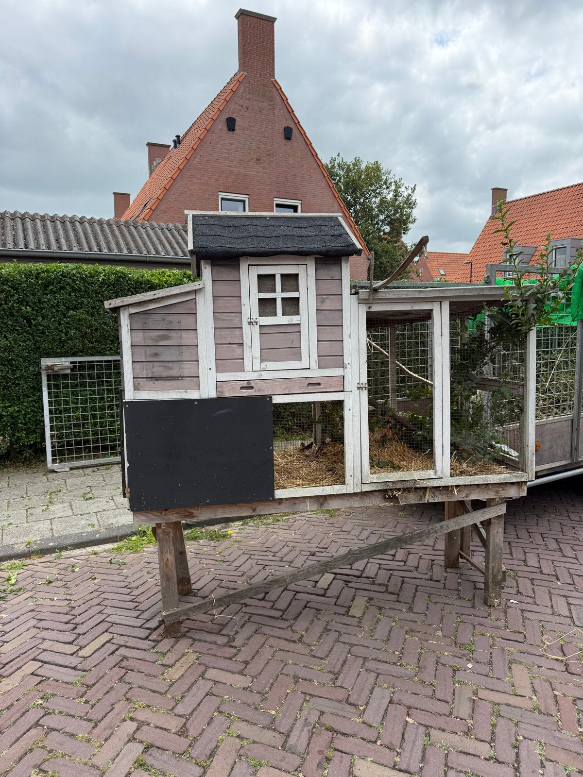 Mooi kippenhok, Ophalen, Gebruikt, Kippenhok of Kippenren