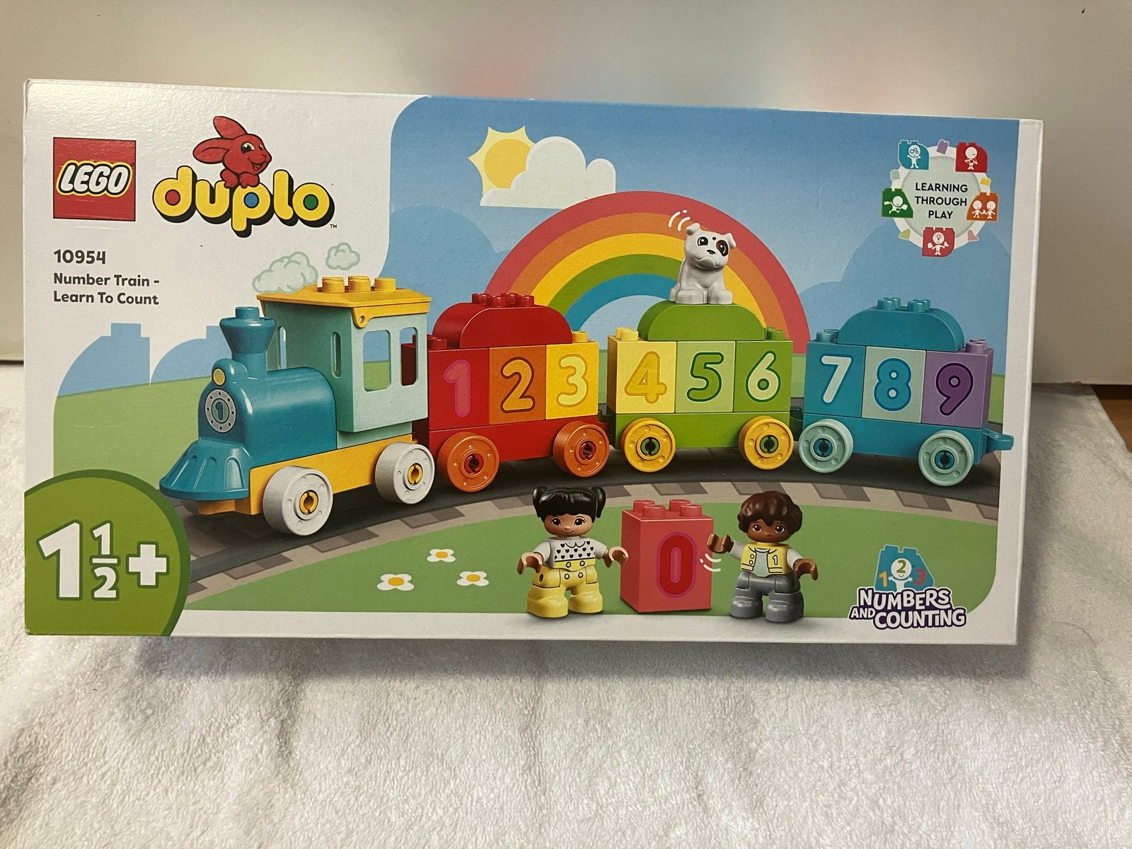 Nieuw LEGO Duplo 10954 Nummer trein Leren Tellen, Kinderen en Baby's, Overige thema's, Nieuw, Ophalen of Verzenden, Compleet