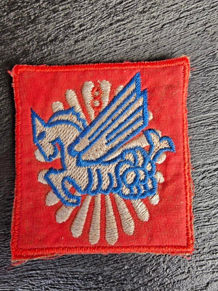 PEGASUS - Patch - TD 8 ND AIRBORNE - SAIGON PARATROOPERS - V, Ophalen of Verzenden, Landmacht, Amerika, Embleem of Badge